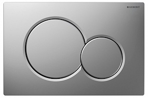 Кнопка смыва Geberit Sigma 01 115.770.46.5 матовый хром