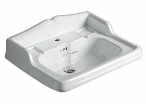 Раковина подвесная Simas Arcade AR 824 bia 1 hole 68x54x16 с 1 отверстием под смеситель, белый