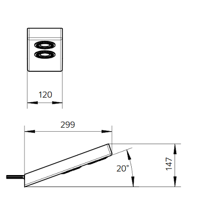 Верхний душ Palazzani 99267810 белый
