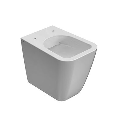 Унитаз приставной Globo Stone ST004.BI белый