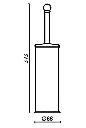 Ершик Bagno & Associati Folie FS25392 BR