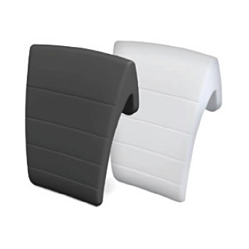 Подголовник Riho AH20112 для ванны серый