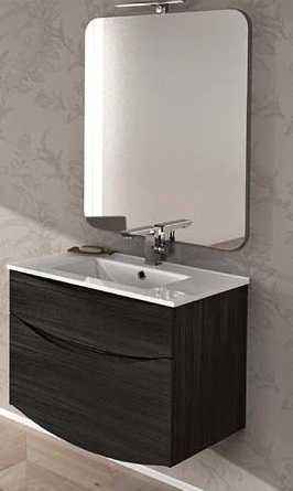 Мебель для ванной Cezares Sirio 75 grigio scuro