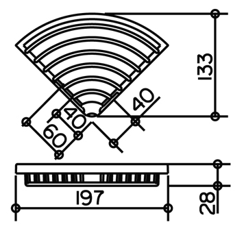 Полка Keuco Universal 24943010000 хром