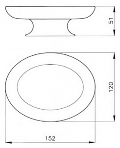 Мыльница Nicolazzi Classica 6000