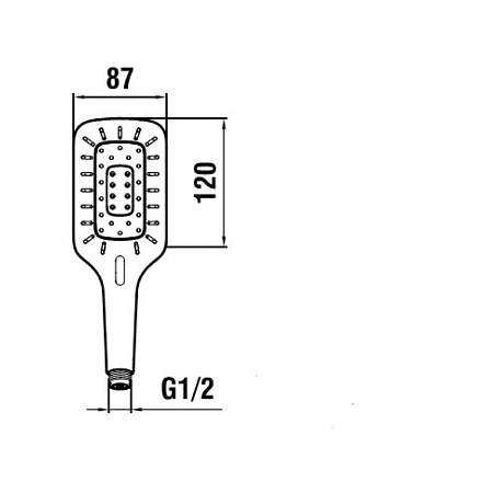 Душевая лейка Laufen MyCity HF939031100000