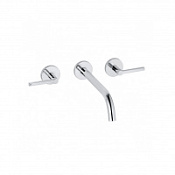 Смеситель Kludi Nova Fonte Puristic 201460515 для раковины, на три отверстия, хром