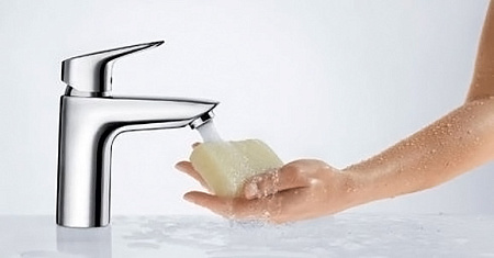 Смеситель Hansgrohe Logis 71107000 для раковины, хром