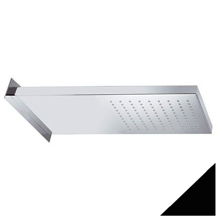 Верхний душ Daniel A562-15 черный матовый