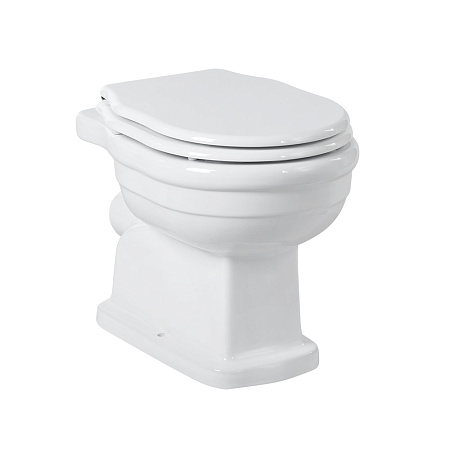 Чаша для унитаза приставного BelBagno Boheme BB115CB горизонтальный выпуск