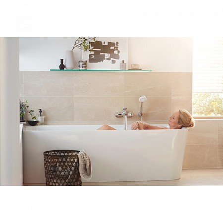 Смеситель Kludi Pure&Solid 346810575 для ванны с душем, хром