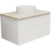 Тумба под раковину Jorno Cossety Coss.01.80/P/W-DG/JR 80 белый/дуб мавелла голд