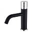 Смеситель Boheme Stick 121-BCR для раковины, ручка Diamond, черный/хром