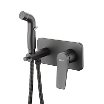 Гигиенический душ со смесителем Lemark Bronx LM3720BL черный