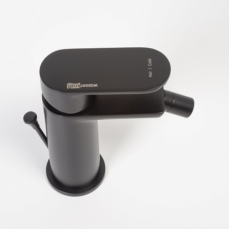 Смеситель WasserKRAFT Elbe 7406 для биде, черный