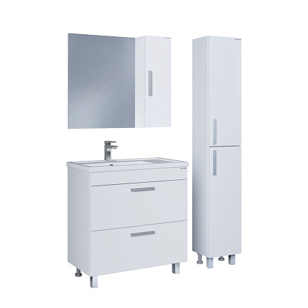 Шкаф-зеркало Grossman Нео 208024 80 белый