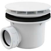 Сифон для поддона AlcaPlast A49B  белый