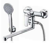 Смеситель WasserKRAFT Vils 5602L для ванны с длинным изливом, хром