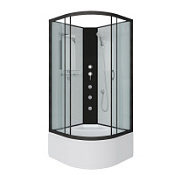 Душевая кабина Niagara Classic NG-6708-14BKG 90x90x200 стекло прозрачное/профиль черный