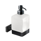 Дозатор для жидкого мыла Inda Lea A18120NE21 настенный, черный матовый