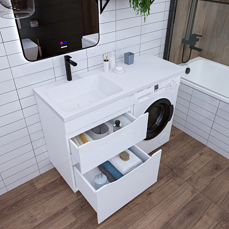 Мебельная раковина Grossman Камилла 1101003 120 L белая