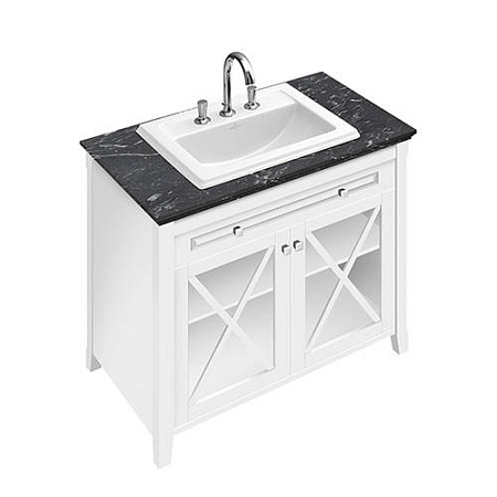 Тумба с раковиной Villeroy & Boch Hommage 100 белая