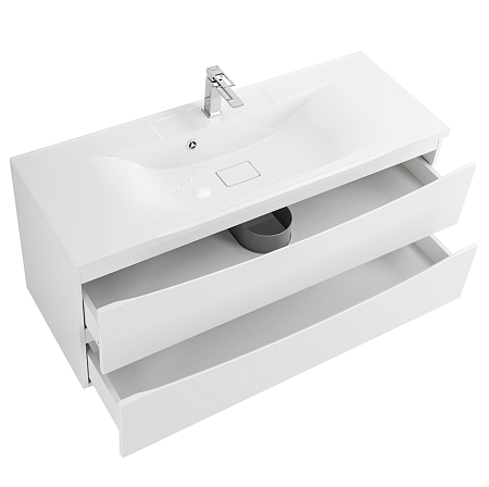 Тумба с раковиной BelBagno Marino MARINO-1200-2C-SO-BL-P 120 bianco lucido