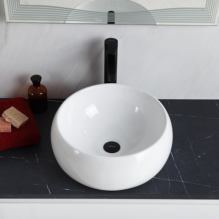 Раковина накладная BelBagno BB1065 40.5x40.5x16 белый