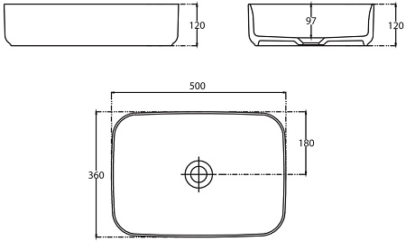 Раковина Allen Brau Fantasy 50 4.11021.20 белый