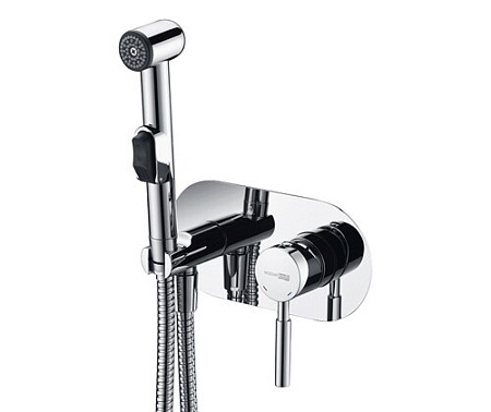 Гигиенический душ со смесителем WasserKRAFT Main 4138 хром
