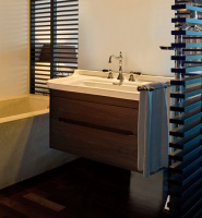 Тумба с раковиной Kerasan Waldorf 919246noce 100 подвесная, орех