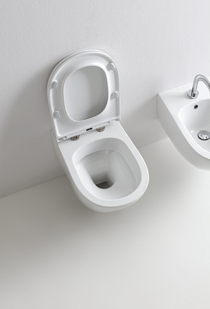 Чаша для унитаза подвесного Kerasan Aquatech 371401 белый