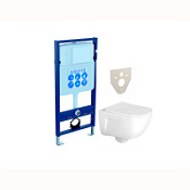 Комплект Aquatek SET AQUATEK ДИВА подвесной унитаз + инсталляция + сидение soft-close