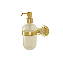 Дозатор для жидкого мыла Boheme Murano 10912-W-G белый/золото Дозатор для жидкого мыла Boheme Murano 10912-W-G белый/золото