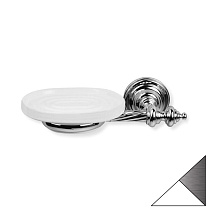 Мыльница Stil Haus Giunone G09(03) хром/белый