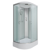 Душевая кабина Niagara Classic NG-33294-14R 120x90x215 стекло матовое/профиль серебро