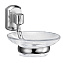 Мыльница WasserKRAFT Oder K-3029 стеклянная, хром - фото 1