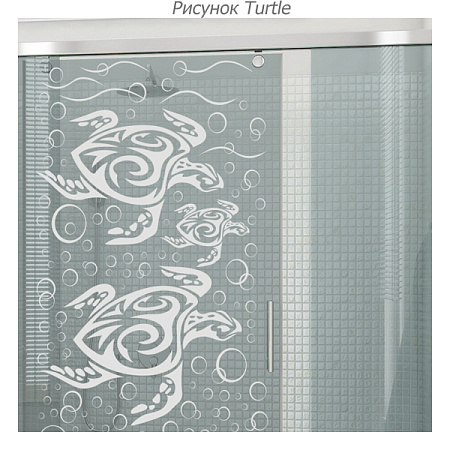 Шторка на ванну Gutewetter Slide Part GV-862 140х160 бесцветное стекло, профиль хром