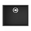 Кухонная мойка Omoikiri Bosen 54-U-BL 54х44 черный - фото 1