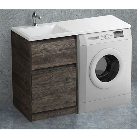 Тумба с раковиной BelBagno Kraft KRAFT-LVD-580/1200-2C-PIA-PP 120 pino pasadena