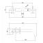 Смеситель ABBER Wasser Kreis AF81121B для раковины, черный матовый - фото 2
