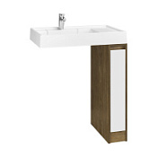 Мебель для ванной Aquaton Лондри 1A267101LHDY0 20 Дуб кантри/белый