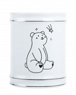 Стакан Fixsen Teddy FX-600-3 белый