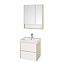 Мебель для ванной Aquaton Сканди 1A251801SDZ90 70 2 ящика, белый/дуб верона