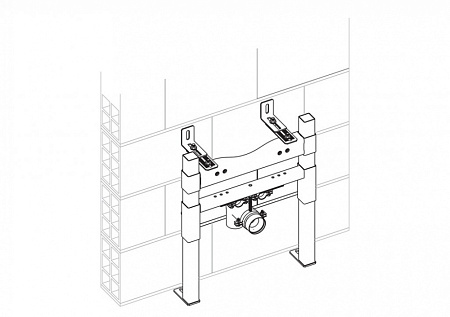 Система инсталляции для биде BelBagno BB024-BD