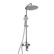 Душевая стойка WasserKRAFT A166.116.127.087.CH хром