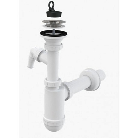 Сифон для раковины AlcaPlast A410P с водосливом