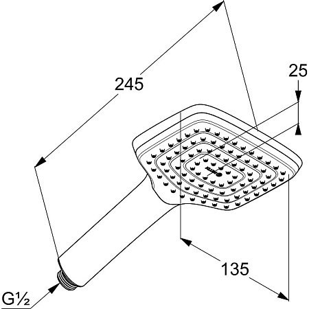 Душевой комплект Kludi Ameo 416720575 хром