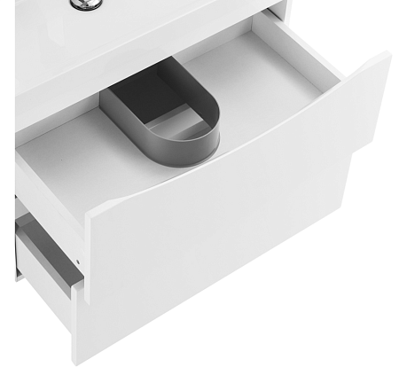 Тумба с раковиной BelBagno Marino MARINO-700-2C-SO-BL-P 70 bianco lucido