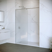 Душевая перегородка RGW Walk In WA-110B 90x195 прозрачное/черный